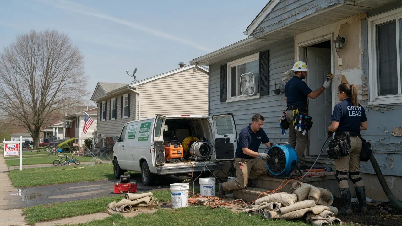 Flood Cleanup in Wapanucka, OK near me